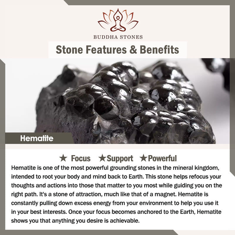 Natural Stone Quartz Bracelet - Healing Beads