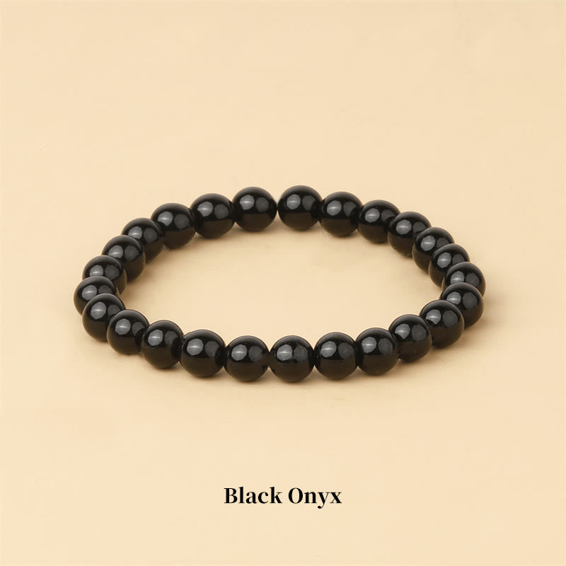 Natural Stone Quartz Bracelet - Healing Beads