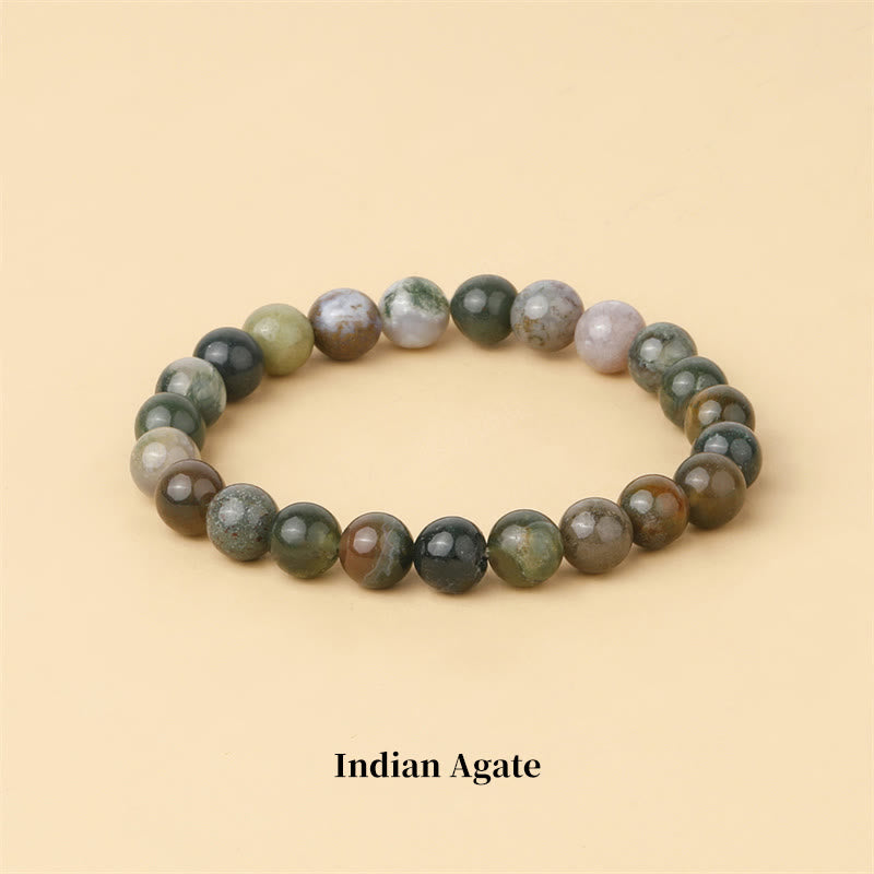 Natural Stone Quartz Bracelet - Healing Beads