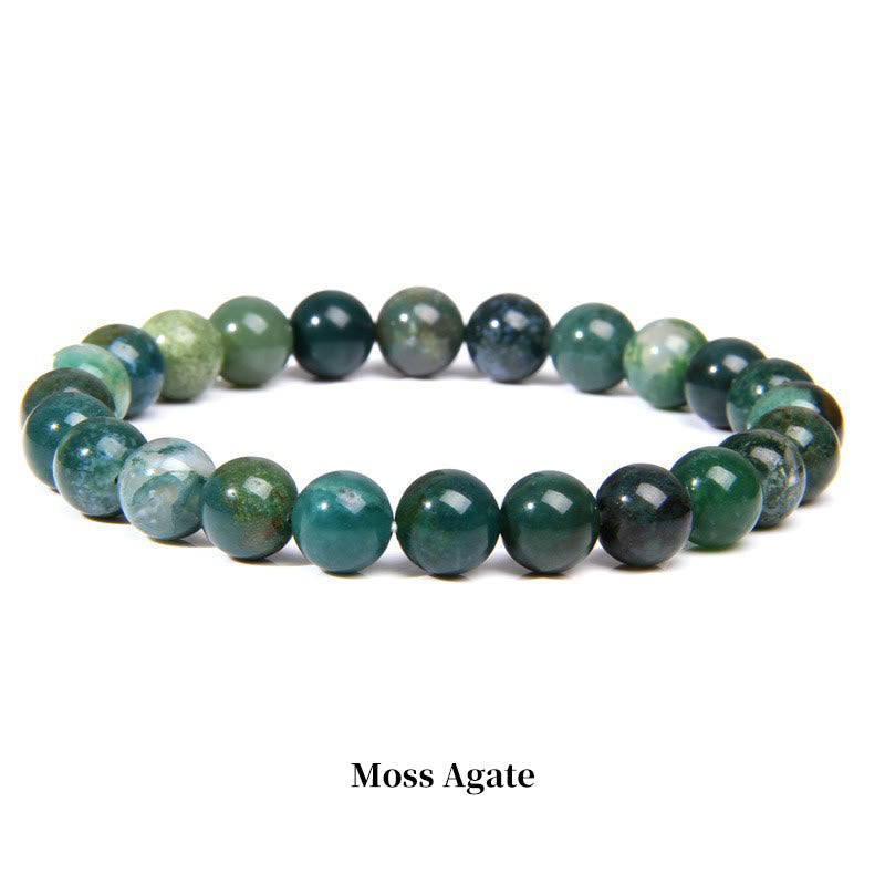 Natural Stone Quartz Bracelet - Healing Beads