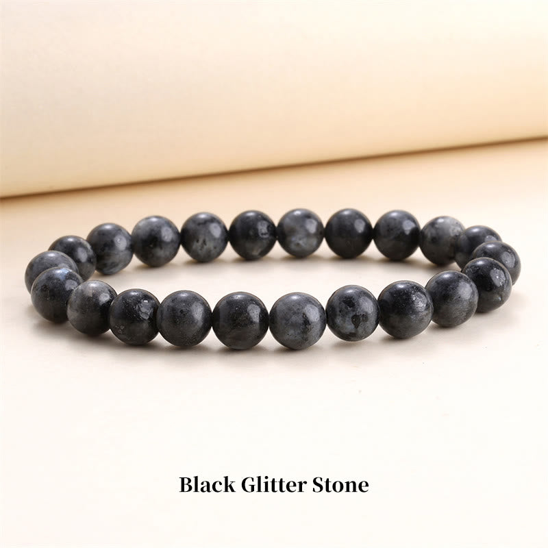 Natural Stone Quartz Bracelet - Healing Beads