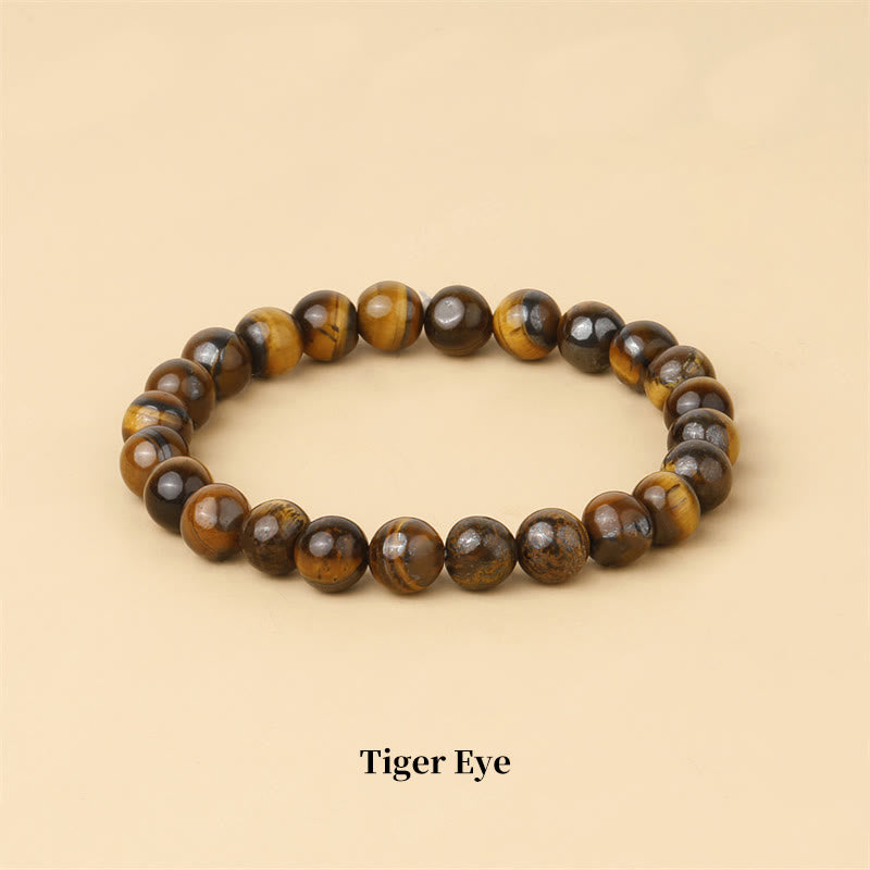 Natural Stone Quartz Bracelet - Healing Beads