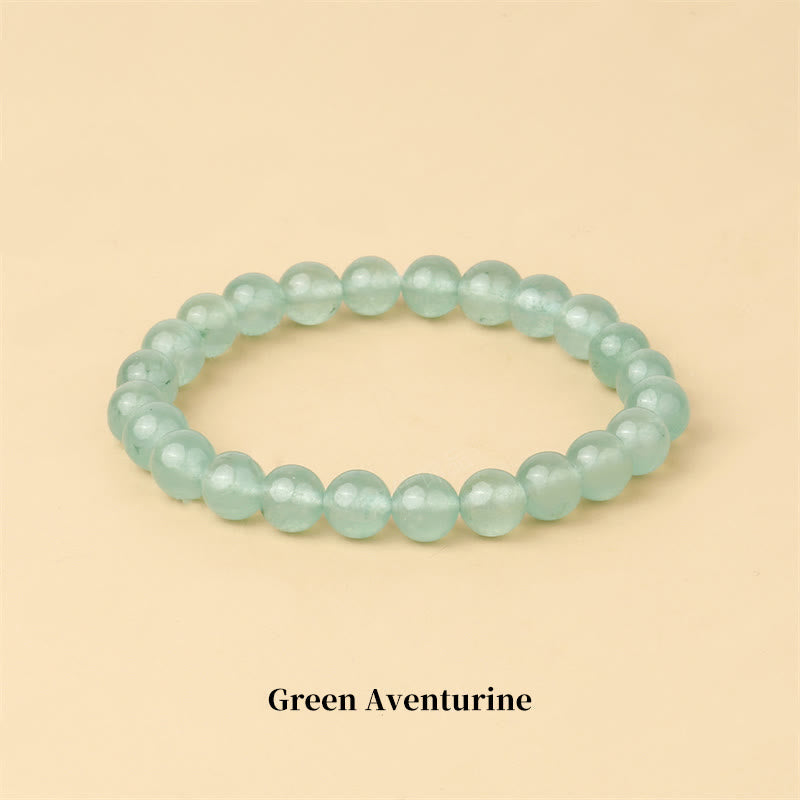 Natural Stone Quartz Bracelet - Healing Beads