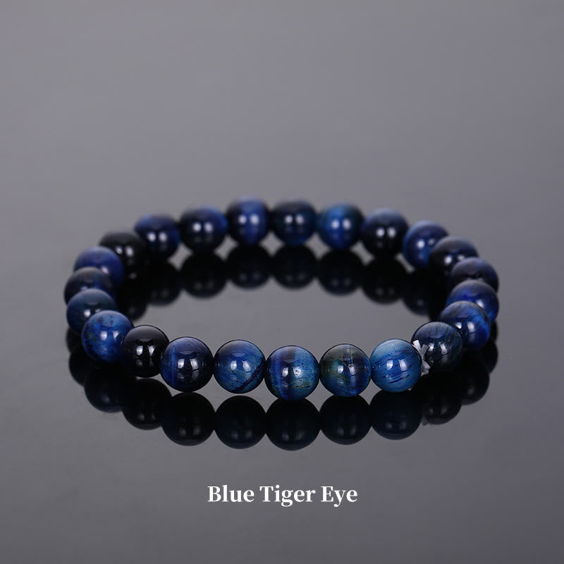 Natural Stone Quartz Bracelet - Healing Beads