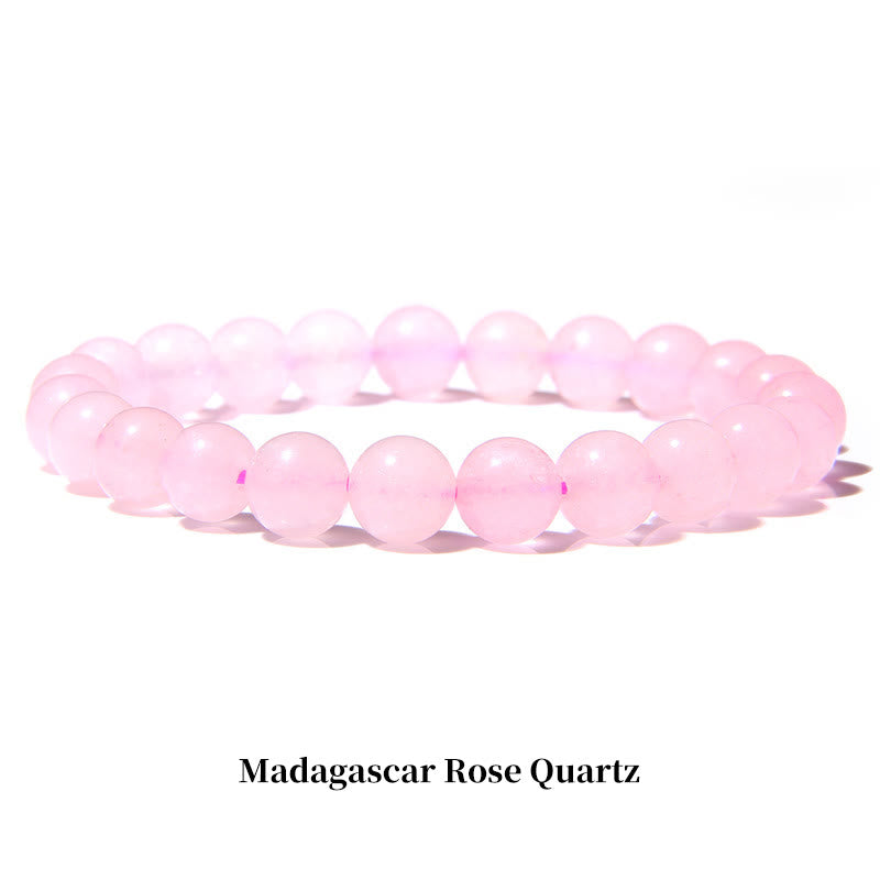 Natural Stone Quartz Bracelet - Healing Beads