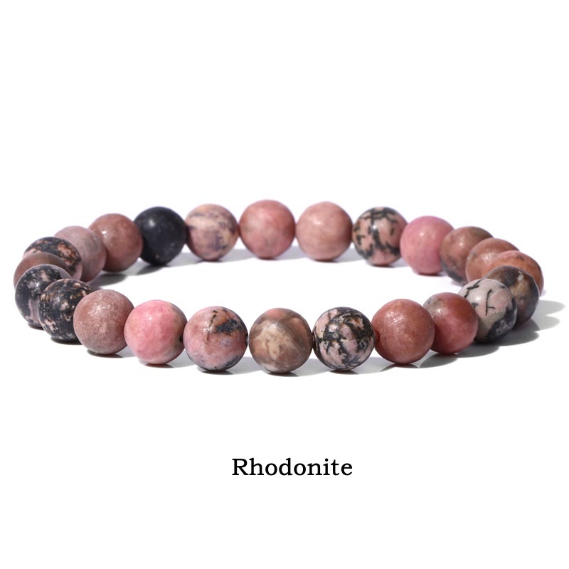 Natural Stone Quartz Bracelet - Healing Beads