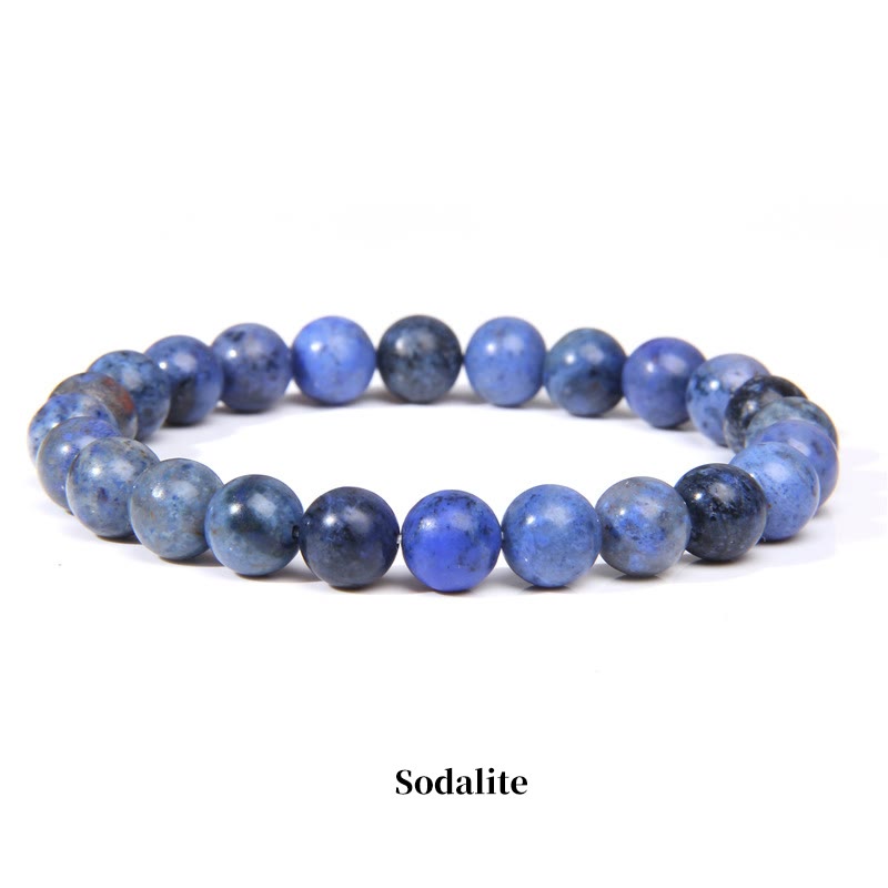 Natural Stone Quartz Bracelet - Healing Beads