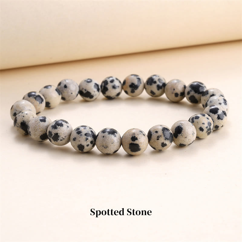 Natural Stone Quartz Bracelet - Healing Beads