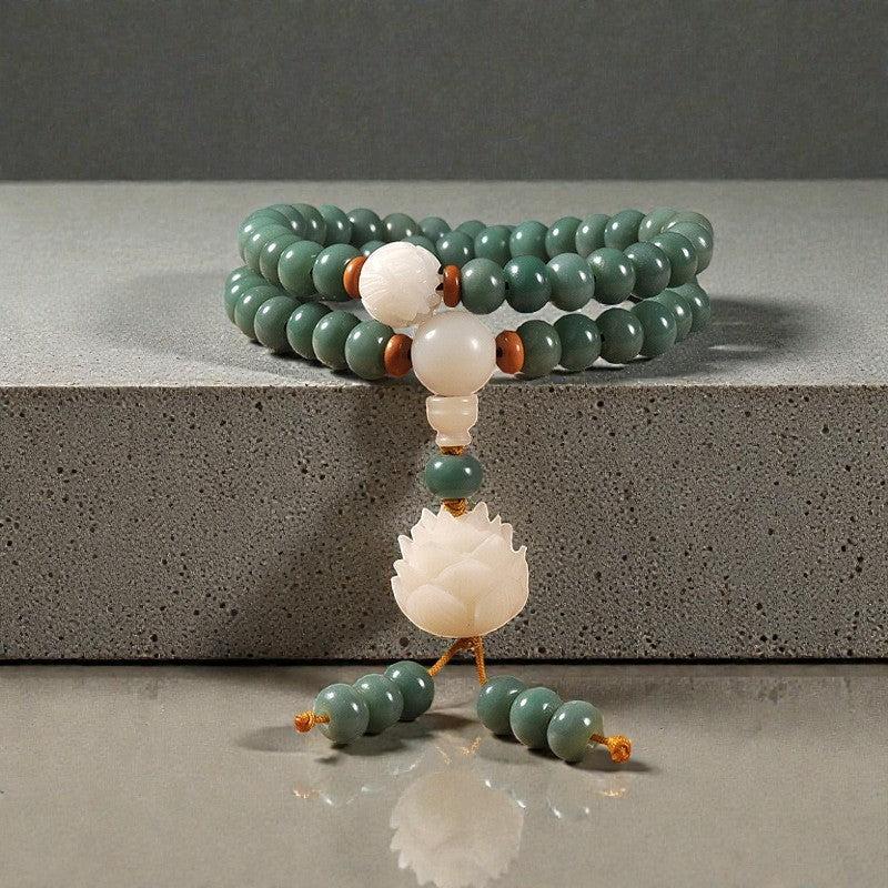 Lotus Cyan Bodhi Bracelet - Seed Success