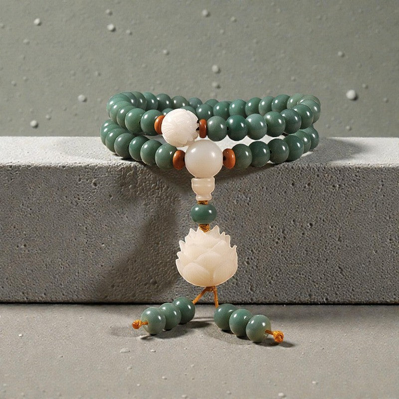 Lotus Cyan Bodhi Bracelet - Seed Success