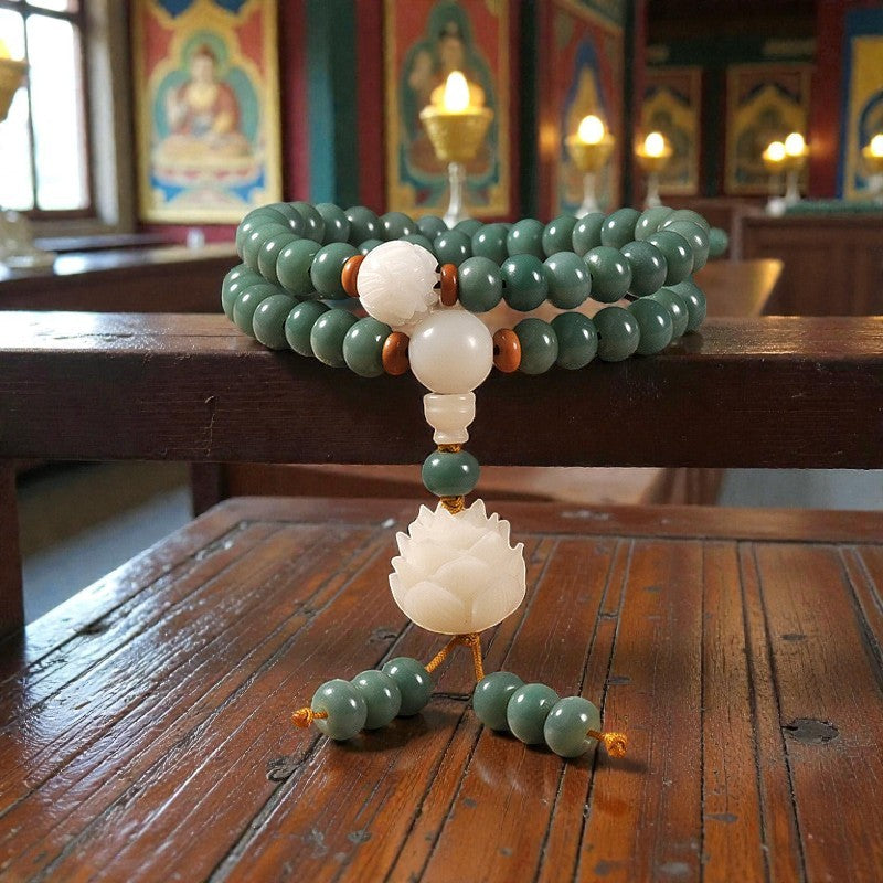 Lotus Cyan Bodhi Bracelet - Seed Success