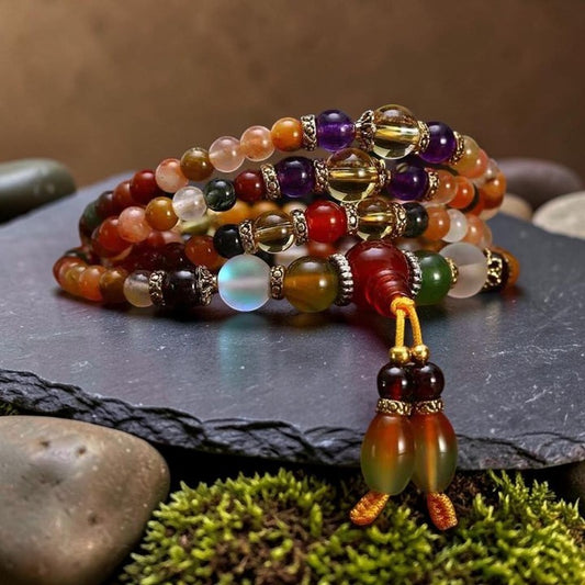 The 108 Quartz Bracelet — Mindfulness Mala