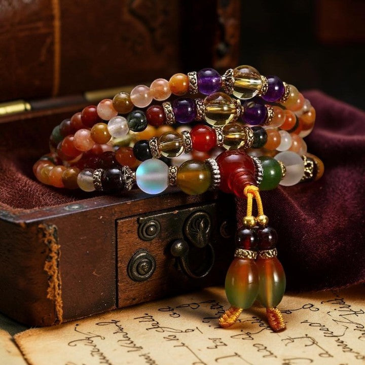 The 108 Quartz Bracelet — Mindfulness Mala