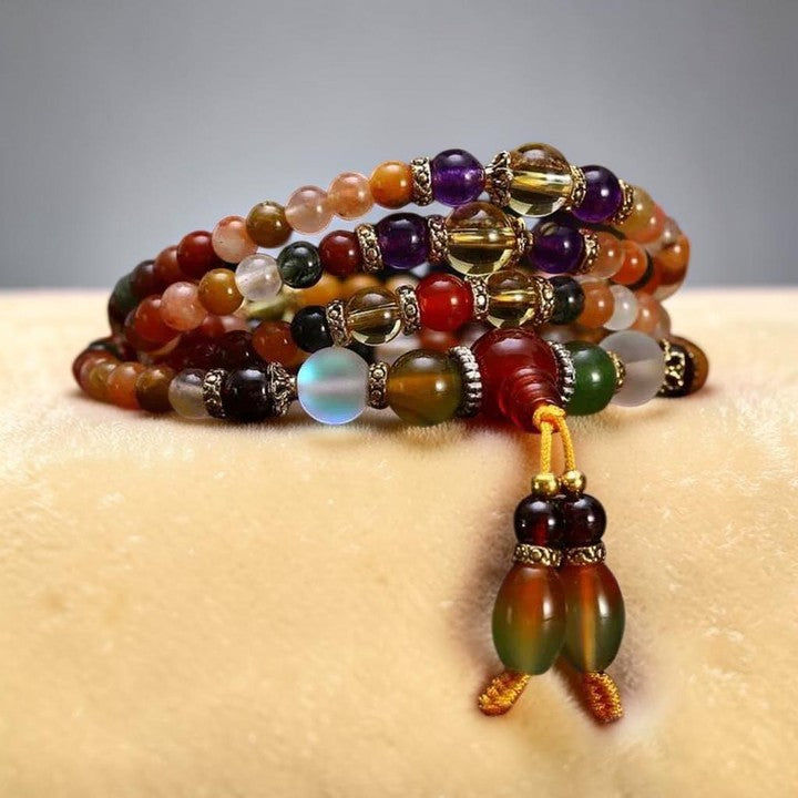 The 108 Quartz Bracelet — Mindfulness Mala