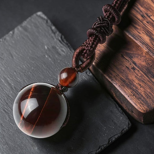 Tibetan Tiger's Necklace — Symbol of Prosperity & Balance