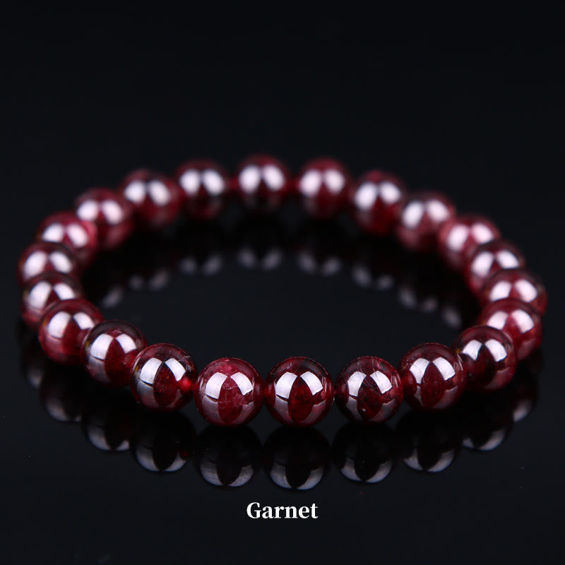 Natural Stone Quartz Bracelet - Healing Beads
