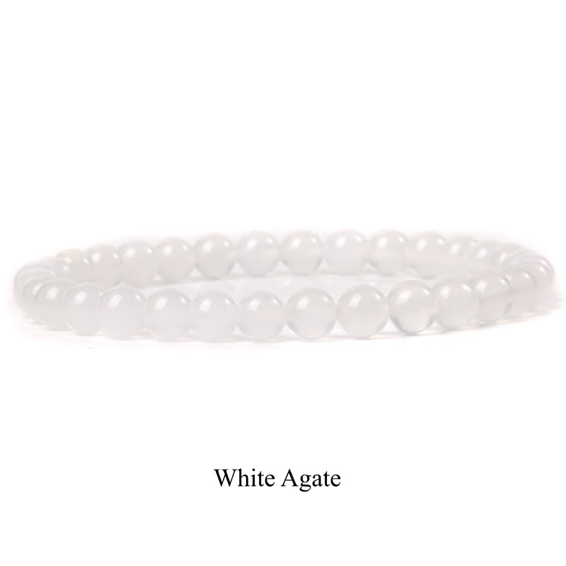 Natural Stone Quartz Bracelet - Healing Beads