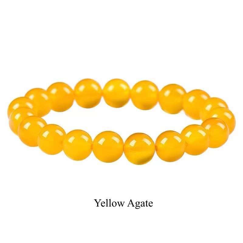 Natural Stone Quartz Bracelet - Healing Beads