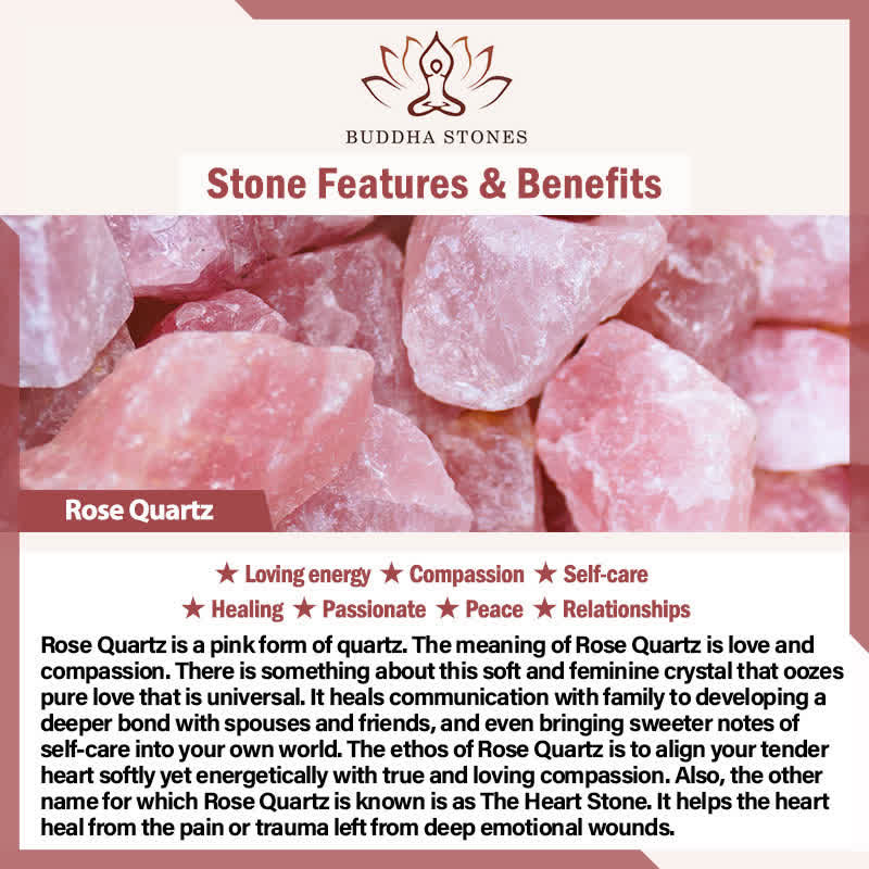 Natural Stone Quartz Bracelet - Healing Beads