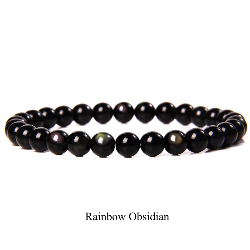 Natural Stone Quartz Bracelet - Healing Beads