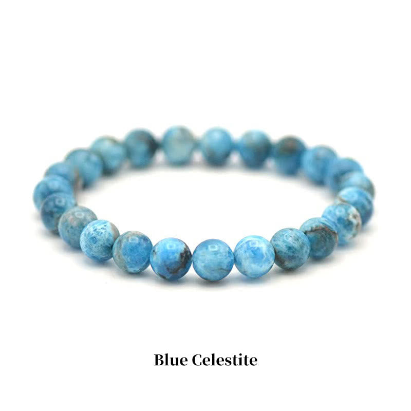 Natural Stone Quartz Bracelet - Healing Beads