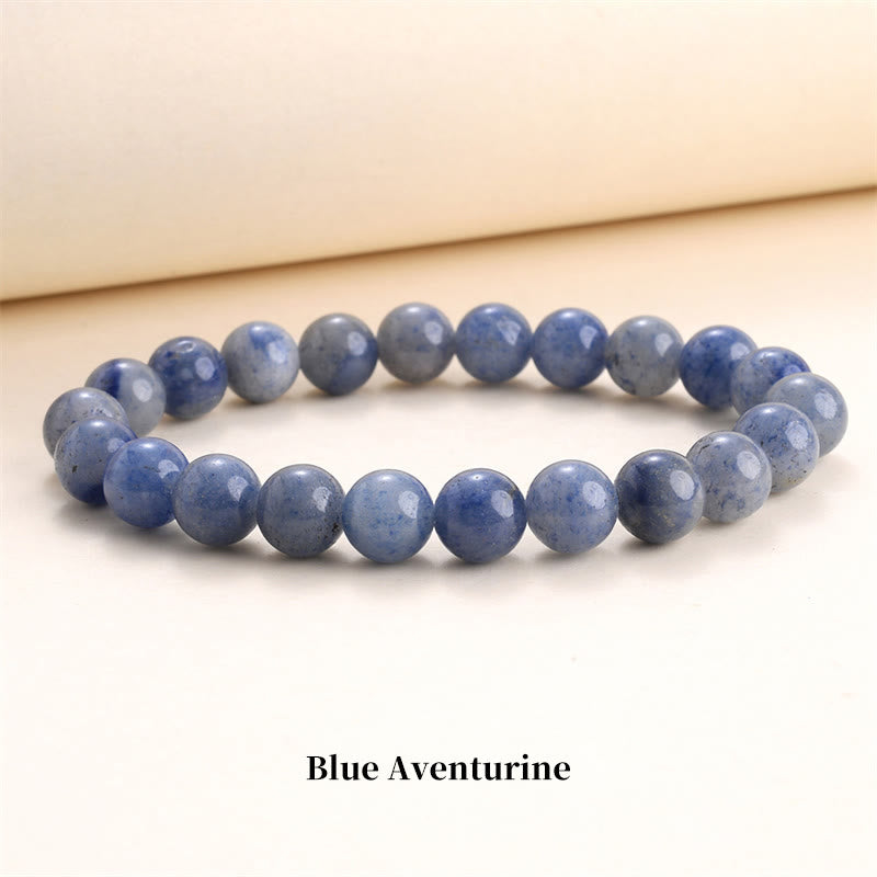 Natural Stone Quartz Bracelet - Healing Beads