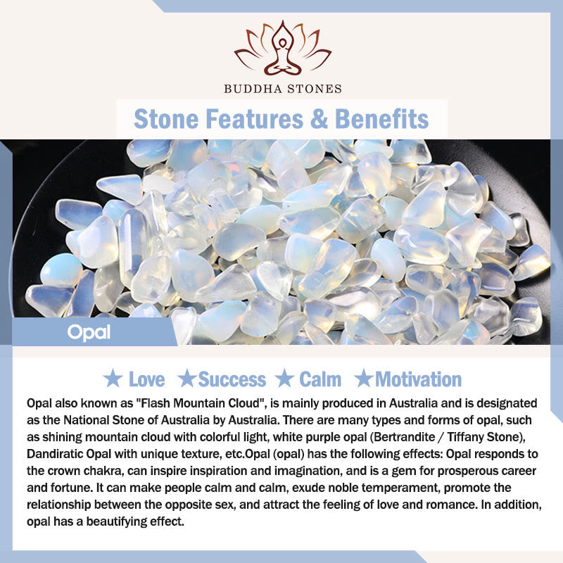 Natural Stone Quartz Bracelet - Healing Beads