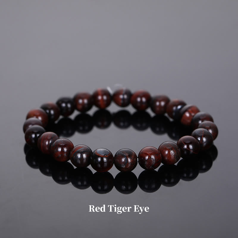 Natural Stone Quartz Bracelet - Healing Beads