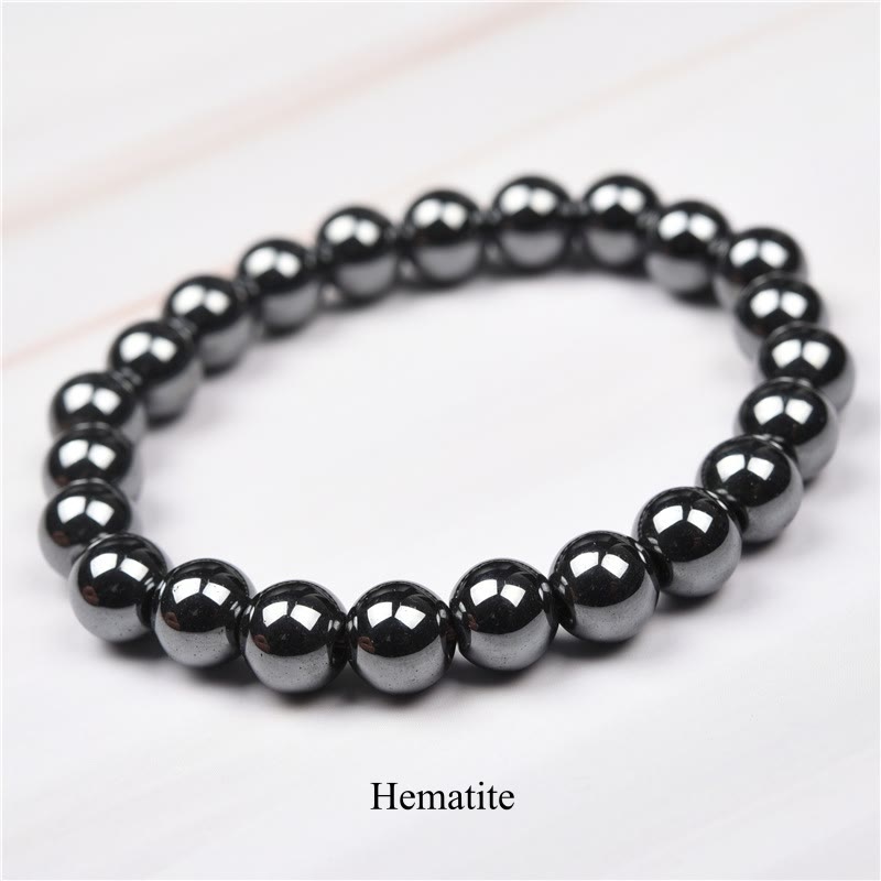 Natural Stone Quartz Bracelet - Healing Beads